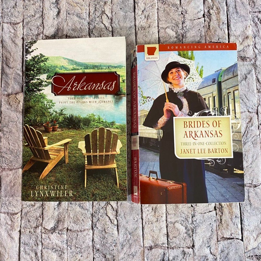 Arkansas Romance Novels Paperbacks Set of 2 Book Bundle